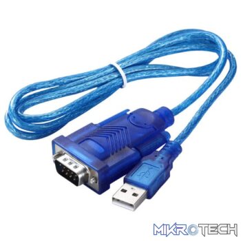 USB 2.0 to RS232 DB9 Serial Monitor Adapter  PA340